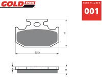Gold-Fren Bremseklodser
