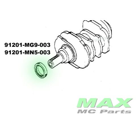OIL SEAL CRANKSHAFT GL1200 GL1500