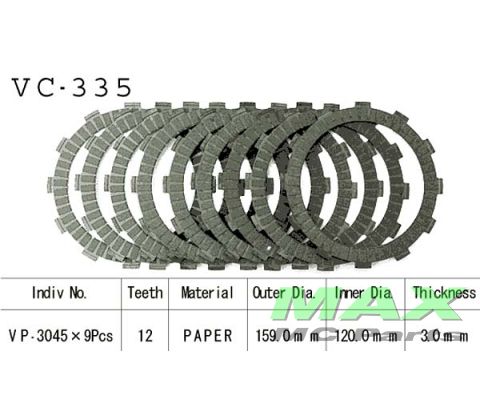 Koblingsplader SUZUKI VL1500 98-03