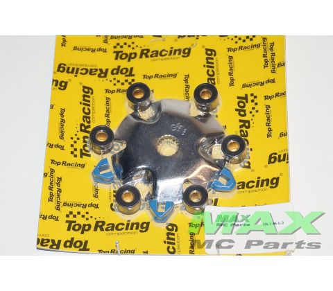 Bagplade til variator