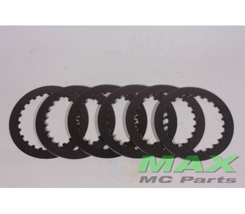 Stål-koblingsplader  6 stk