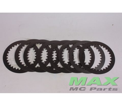 Stål-koblingsplader  8 stk