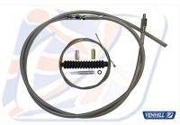 UNIVERSAL KOBL BREMSE KABEL*STÅL* HARLEY