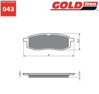 Gold-Fren Bremseklodser