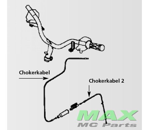 Chokerkabel no.1 YAMAHA NEOS 50CC