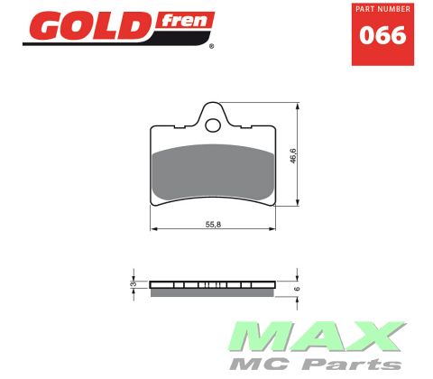 Gold-Fren Bremseklodser