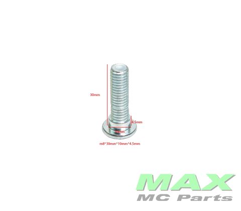 Bremseskive bolt M8x30mm (10x4,5mm)
