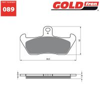 Gold-Fren Bremseklodser