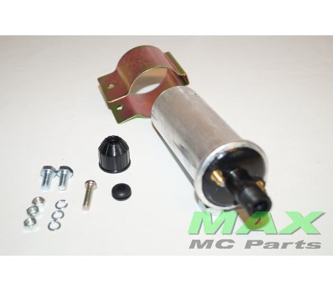 Tændspole uni 6V, kappe og holder