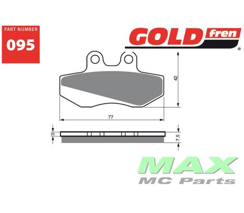 Gold-Fren Bremseklodser