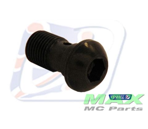 Banjo Bolt M10x1,00 BLACK SINGLE