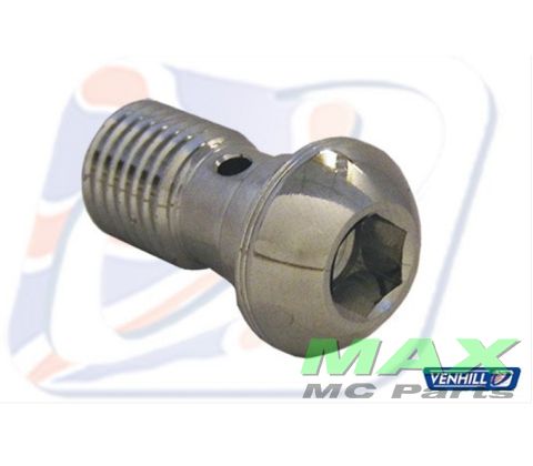 Banjo bolt M10x1,25 CHROM SINGLE