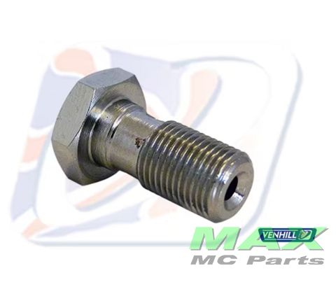 Banjo bolt 1/8 BSP  CHROM SINGLE