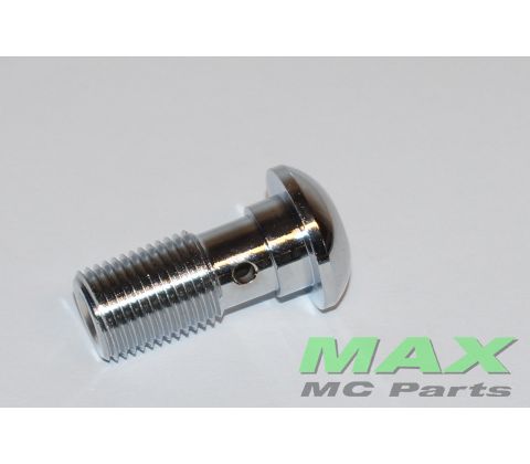 Banjo bolt 7/16x24tpi CHROM HARLEY