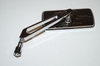 Chrom Spejl Venstre/LH POLERET ALU 10MM