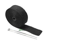 WRAP EXHAUST *BLACK* 2M+2xCLAMP