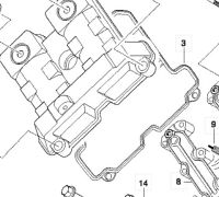 GASKET,C/HEAD COVER GT650 GV650 *NLA*