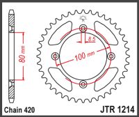 JT Bagkædehjul - JTR1214.46