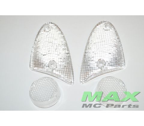 Blinkglassæt (4 stk.), klar