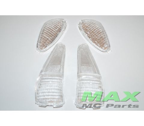 Blinkglassæt (4 stk.), klar