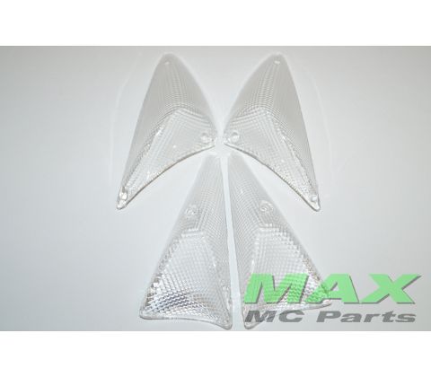 Blinkglassæt (4 stk.), klar