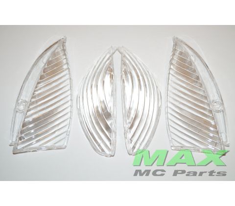 Blinkglassæt (4 stk.), klar