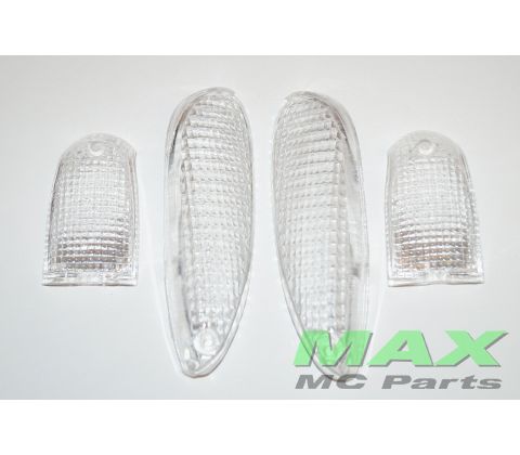 Blinkglassæt (4 stk.), klar