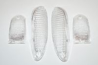 Blinkglassæt (4 stk.), klar