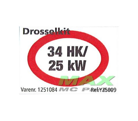 DROSSEL-KIT  34 HK