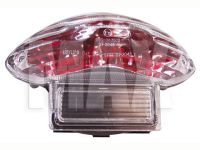 Baglygte*E* - 2x12V21/5W M/KLAR GLAS