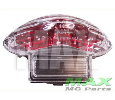 Baglygte*E* - 2x12V21/5W M/KLAR GLAS