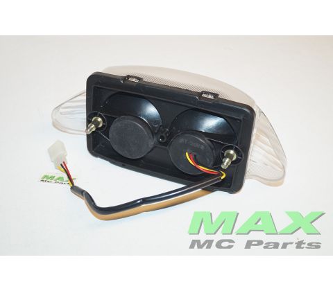 Baglygte - LED/DIODE M/KLAR GLAS