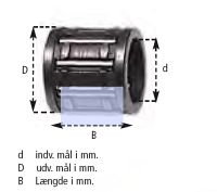 VESRAH Nåleleje 15x19x16,8mm