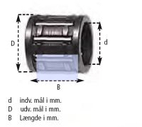 VESRAH Nåleleje 12x17x15mm