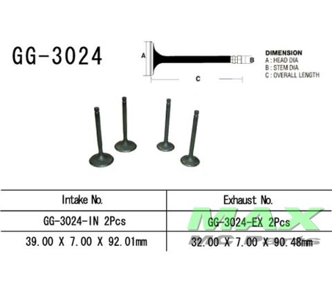 Udstødningsventil SUZUKI GS500F GS500E