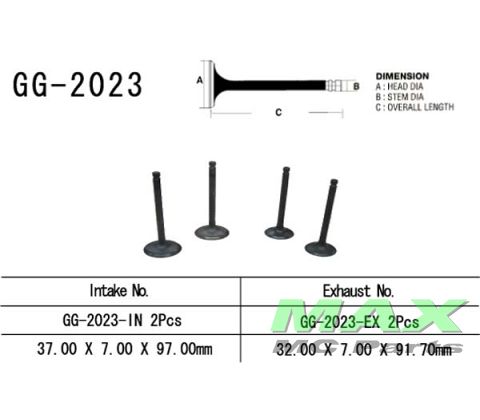 Indsugningsventil YAMAHA XT600