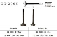 Udstødningsventil YAMAHA SR250 XT250