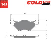 Gold-Fren Bremseklodser