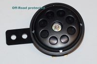 Horn BLACK OE-TYPE Ø70MM 12VOLT