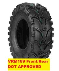 24x8-11 TL  ATV Dæk VRM189 F/R DOT