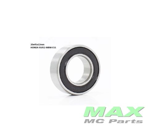 Hjul lejer *FUSHI* 204512-2RS 20x45x12