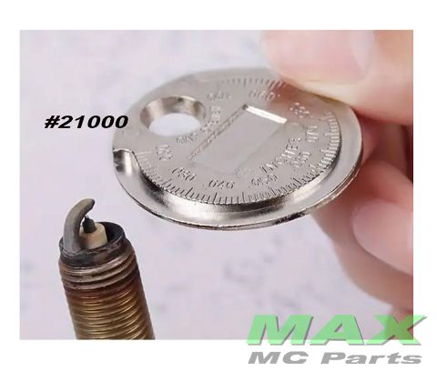 Tændrørs elektrode afstands måler mm/inc