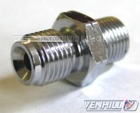 Adaptor 10x1,25X1/8BSP, Concave-Chrome 