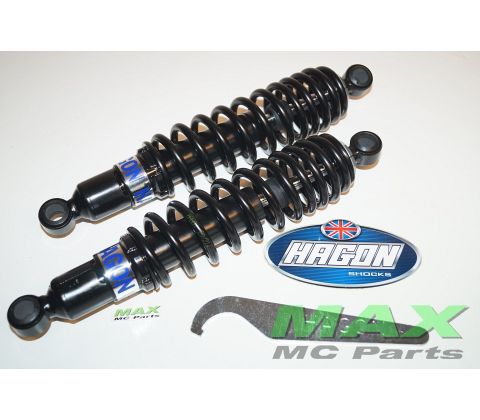 Hagon Twin Dæmper BLACK VT750C SHADOW