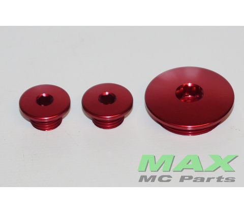 MOTORPLUG KIT RØD HONDA (3pcs)