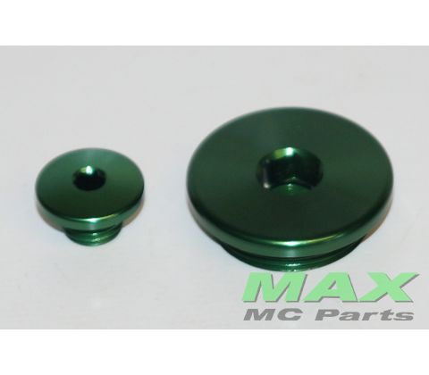 MOTORPLUG KIT GRØN KAWASAKI (2pcs)