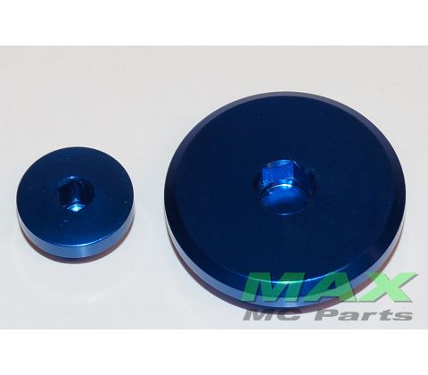 MOTORPLUG KIT BLÅ YAMAHA (2pcs)