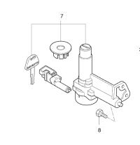 KEY SET   HYOSUNG SD50 / SB50