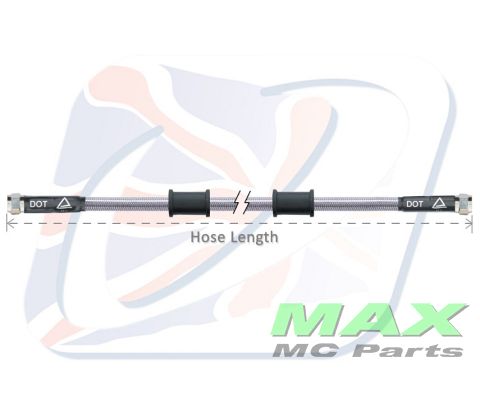 Bremseslange 325 mm VENHIL STEEL