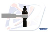 Banjo bolt M10x1,00 BLACK DOBBELT BLEED